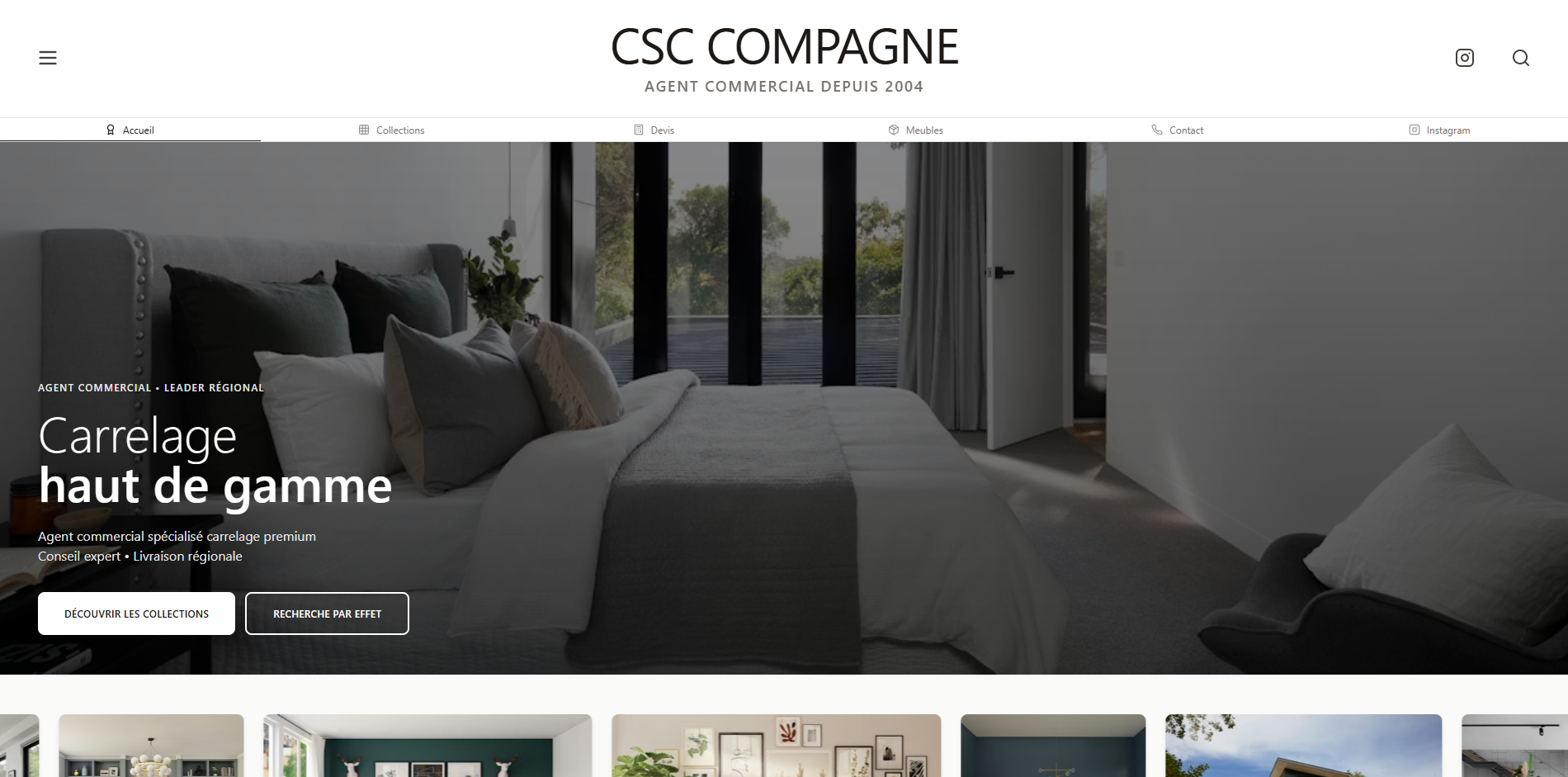 CSC Compagne — Refonte vitrine multinationale
