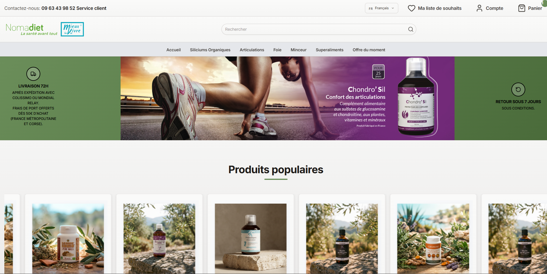 NOMADIET — SEO & structuration web